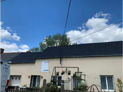 Traitement hydrofuge toiture ardoises Rezé