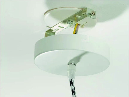 Installation lustre luminaire